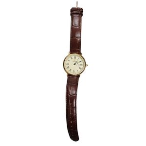 Steinhausen Clasdic Altdolf LV11483 Gold and Brown Leather Men's Watch